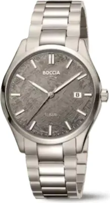 Produktbild von Boccia Herren Armbanduhr Classic 3672-01 Titan