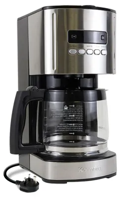 Filterkaffeemaschine 1,8 l, 12 Tassen, programmierbar, schwarz