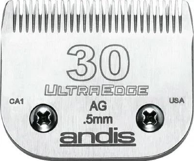 Imagen del producto de Cuchilla de repuesto para afeitadora Andis S-30, modelo para perros, de 0,5 mm