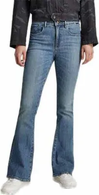 Produktbild von G-star 3301 Flare Jeans Blau 32 / 30 Frau Blau 32