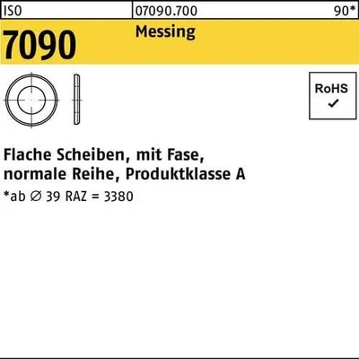 Produktbild von Reyher  Scheiben ISO 7090 MS 12 (13x24x2,5) (500 Stück)
