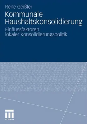 Produktbild von Kommunale Haushaltskonsolidierung