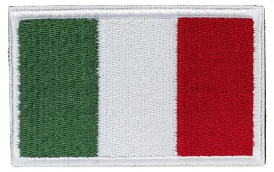 Produktbild von SCHNORR Italien Klett-Patch 80 x 50 mm - gestickter Länder-/Flaggen-Patch