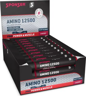 Produktbild von Sponser Amino 12500- 30x25 ml Cherry