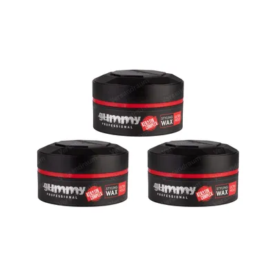 Produktbild von 3x FONEX Gummy Styling Wax Ultra 150 ML
