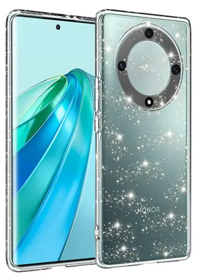 Obrázok produktu pre Techsuit SparkleSkin Series puzdro (trblietavé) pre Honor X9a – priehľadné