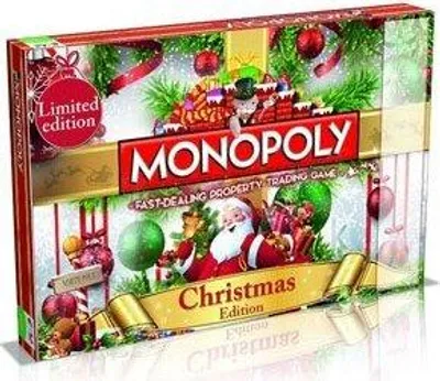 Obrázok produktu pre Limitovaná edícia vianočnej stolovej hry Monopoly