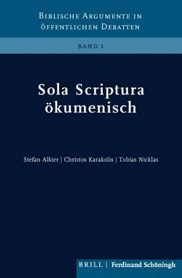 Produktbild von Alkier, S: Sola Scriptura ökumenisch