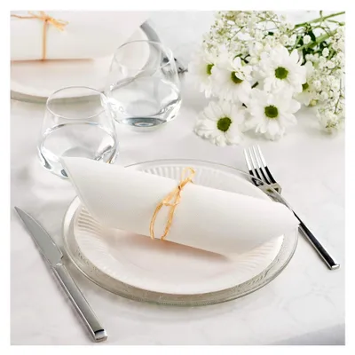 Produktbild von Pappteller, weiß,  – Durchmesser 23 cm
