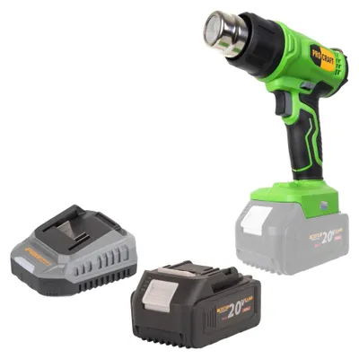 Produktbild von Procraft PH24bb Akku Heißluftpistole 20 V 50 - 550 °C + 1x Akku 4,0 Ah + Ladegerät