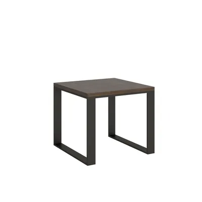 Zdjęcie produktu dla ITAMOBY - Stół rozkładany jak książka 90/180x90 cm Tecno Libra orzech rama w kolorze antracytu