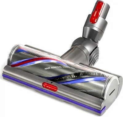 Produktbild von Ersatzbürstenkopf mit hohem Drehmoment für Dyson V11 V15 V10 V8 V7 Models,Bodenbürste mit Einstellbarer Saugkraft Upgrade Torque Drive für Hartboden und Teppiche Ersatzbürste Zubehör No. 970100-04& 05