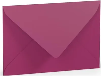 Produktbild von Briefhülle Paperado C6 SF amarena RÖSSLER 16400546 114x162mm gerippt