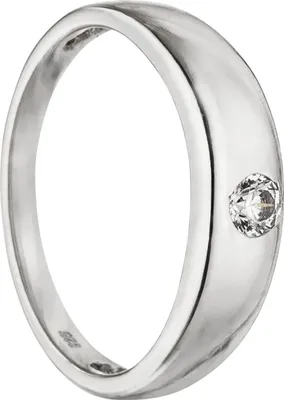 Produktbild von Ring Taufring Anhänger mit Zirkonia 925 Silber Sterlingsilber Kinder