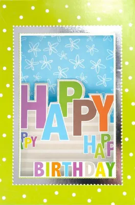 Produktbild von Artebene Pop-up-Karte „Happy Birthday“, weiß, Einheitsgröße