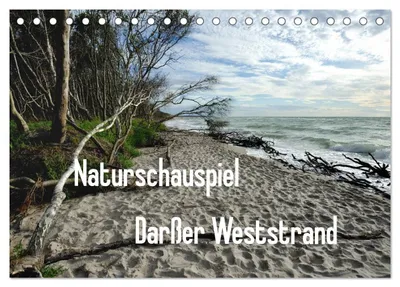 Produktbild von Naturschauspiel Darßer Weststrand (Tischkalender 2027 DIN A5 quer), CALVENDO Monatskalender