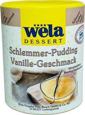Produktbild von WELA Schlemmer-Pudding Vanille-Geschmack 360 g