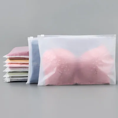 Produktbild von Kleidersäcke, 25 Stück, 30 x 20 cm, wiederverschließbare Beutel, wasserdicht, matt, wiederverwendbar, für Bikinis und Unterwäsche (ohne Belüftungslöcher)