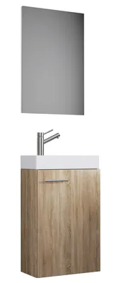 Produktbild von VCM my bath Badmöbel-Set Slito 914135 sonoma-eiche 41,0 x 22,0 x 130,0 cm