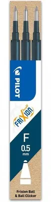 Produktbild von Pilot FriXion Ball, Schwarz, Blau, 0,5 mm, 0,25 mm