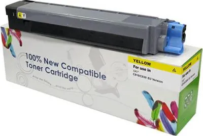 Image de Cartouche de toner Web Jaune OKI MC860 remplacement 44059209