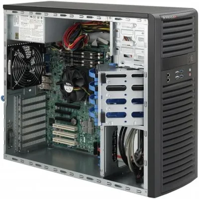 Productafbeelding van Supermicro SC732 D4-903B - Tower - Uitgebreid ATX-formaat, 900 Watt