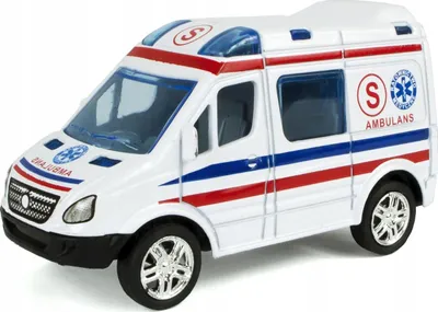 Zdjęcie produktu dla Mini Van Pogotowie 8 Cm Hkg071