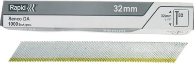 Image de Rapid Tools 40104410 Clous Rapid type 32, 64 mm, galvanisés, enduits de résine