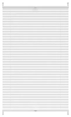 Image de vidaXL Store plissé occultant 80×150 cm blanc