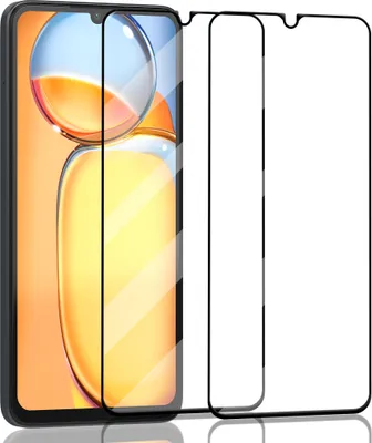 Produktbild von 2-Pack Displayschutzfolie fur Xiaomi Redmi 13C 5G aus 9H gehärtetem Glas