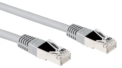 Immagine prodotto di ACT Cavo patch LSZH U/UTP CAT5E grigio da 2 metri con connettori RJ45. Cat5e u/utp lszh grigio 2,00m (IB2002)