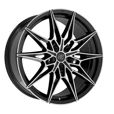 Produktbild von Alufelge Msw Msw 75 9X19 5X120 Et 45 Gloss Black Full Polished