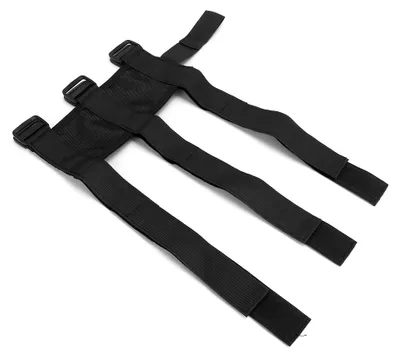 Zdjęcie produktu dla Uchwyt do mocowania gaśnicy samochodowej z regulowanym paskiem, pasujący do Jeep Wrangler/Gladiator, czarny