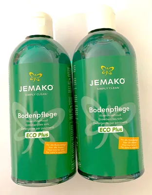 Produktbild von 2 x 500 ml Jemako Bodenpflege ECO plus