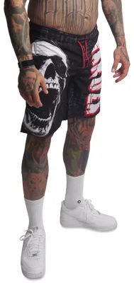 Produktbild von Yakuza Herren Screamz Badeshorts, Schwarz, 3XL