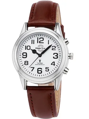 Produktbild von Master Time MTLA-10807-12L Sprechende Damen-Funkuhr Damenuhr 36mm