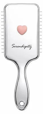 Produktbild von BEYSTON Paddle-Bürste mit Print, Silber