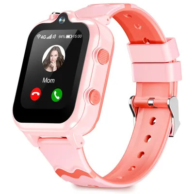Produktbild von Smartwatch Kinder, mit GPS und Telefonfunktionen 4G WiFi Kinder Smartwatch, 2 Kameras, Abdichtung, SOS-Schulmodell KinderUhr