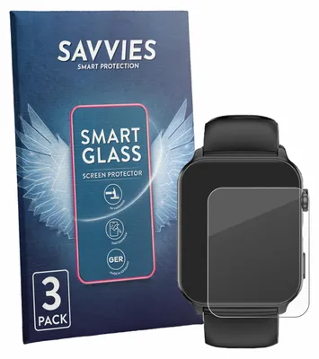Produktbild von 3x Savvies Schutzglas Folie für Baolubao R30MAX 1.91" 9H Panzer Schutzfolie Glas Displayschutz klar transparent