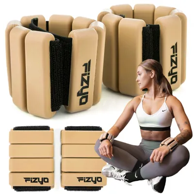 A collage of fitness equipment and a woman using it.