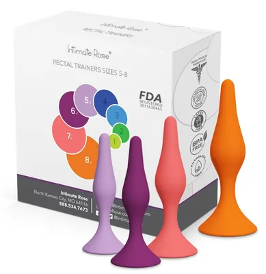 Produktbild von Set aus 4 rektalen Dilatatoren für Beckenbodentherapie
