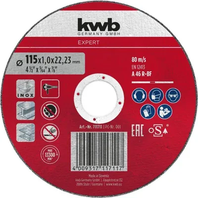 Produktbild von Expert-Trennscheibe 115x1,0 mm - Kwb