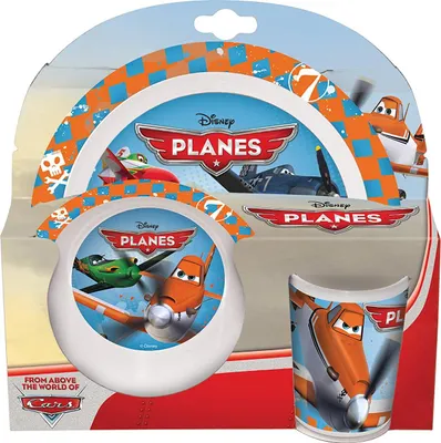 Produktbild von Disney Planes - 3-teiliges Melamin Set