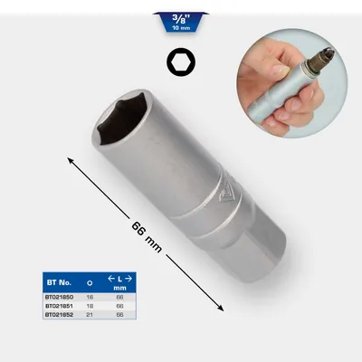 Produktbild von KS Tools Zündkerzen-Stecknuss 16 mm, 3/8"
