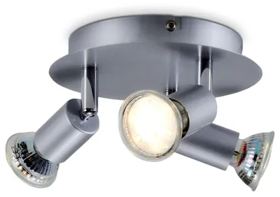 Zdjęcie produktu dla Lampa sufitowa LED GU10 spot lampa sufitowa 3 światła kuchnia biuro salon