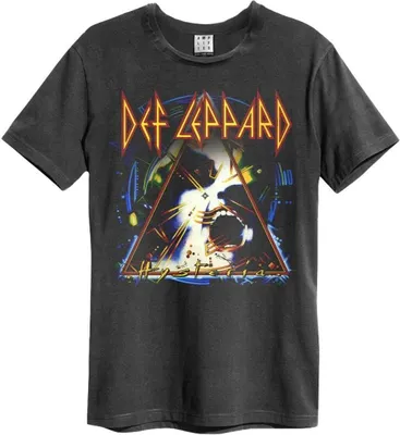 Produktbild von Amplified - "Hysteria" T-Shirt für Herren/Damen Uni GD1300 (L) (Holzkohle)