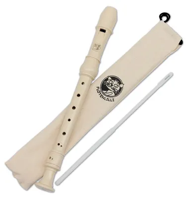 Productafbeelding van Plastic fluit "Lilli" - recorder met barokke vingerzetting
