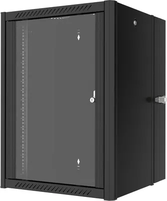 Zdjęcie produktu dla Lanview RWP16U45BL-D, Szafa wisząca, 16U, 48 kg, Czarny