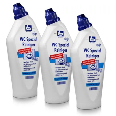 Produktbild von Dr. Becher WC Spezial Reiniger 750ml löst Kalk Rost & Seifenreste (3er Pack)