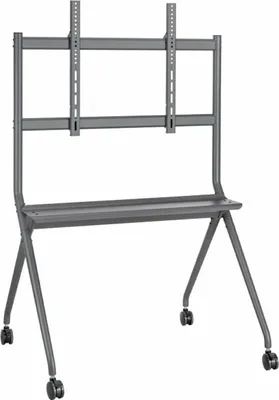 Immagine prodotto di Aisens FT86FE-143 Supporto da pavimento con rotelle per TV o schermo interattivo 50"-86"/ fino a 120kg